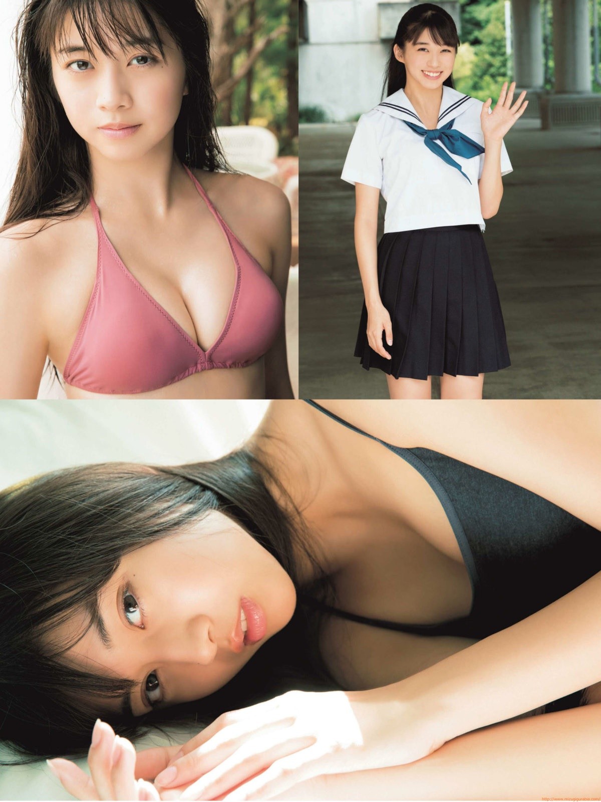 モー娘。最強美少女 牧野真莉愛 グラビア水着ビキニ画像 26枚目