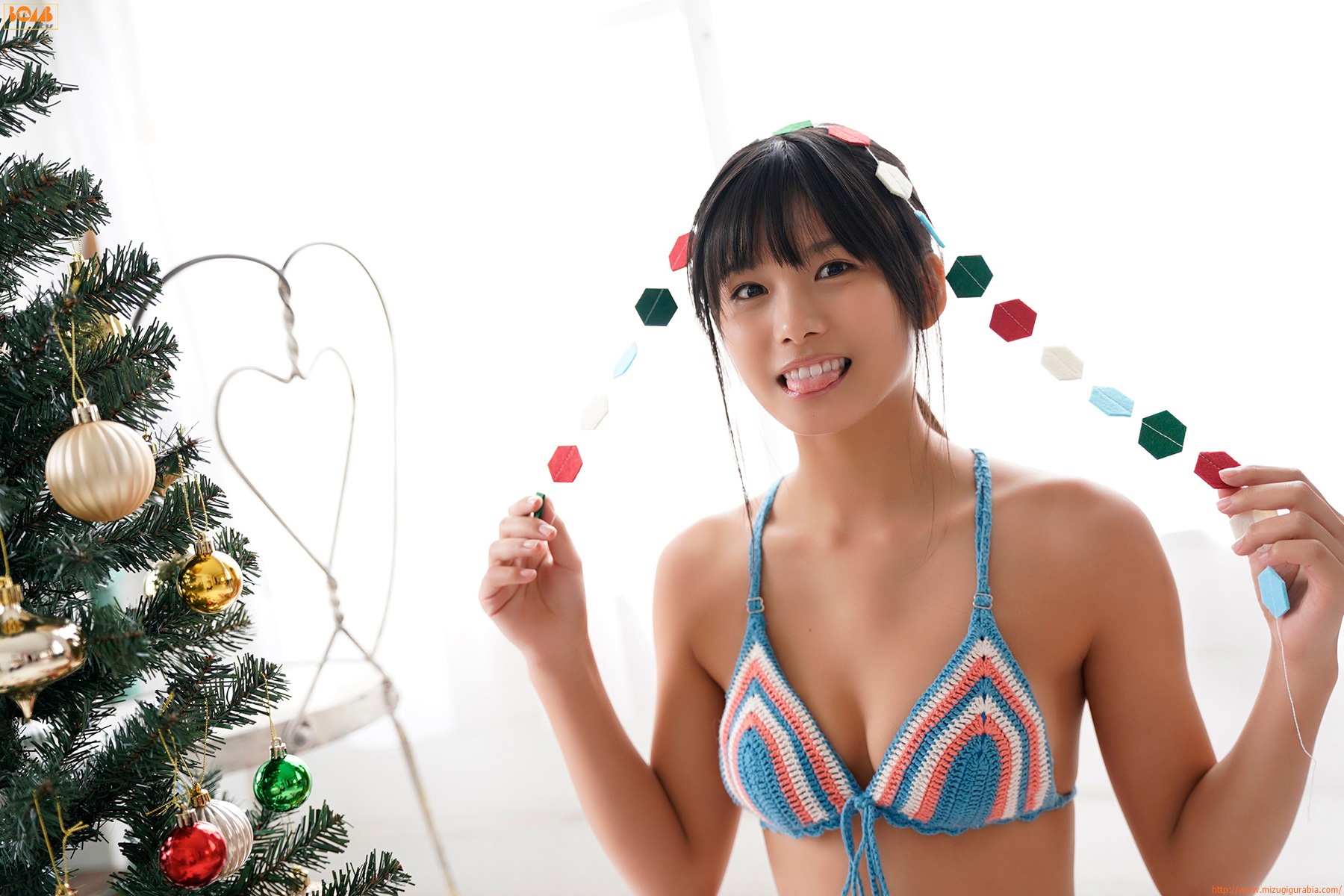 水着グラビア咲良七海とクリスマス 14枚目