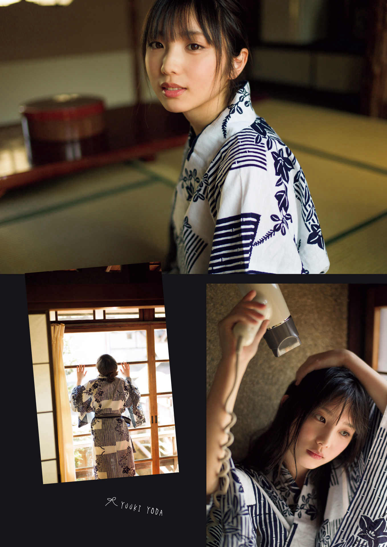 初の旅館浴衣に乃木坂46 3期生 与田祐希 2枚目