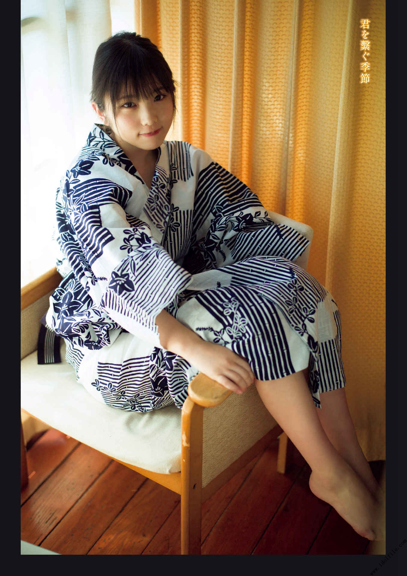 初の旅館浴衣に乃木坂46 3期生 与田祐希 4枚目