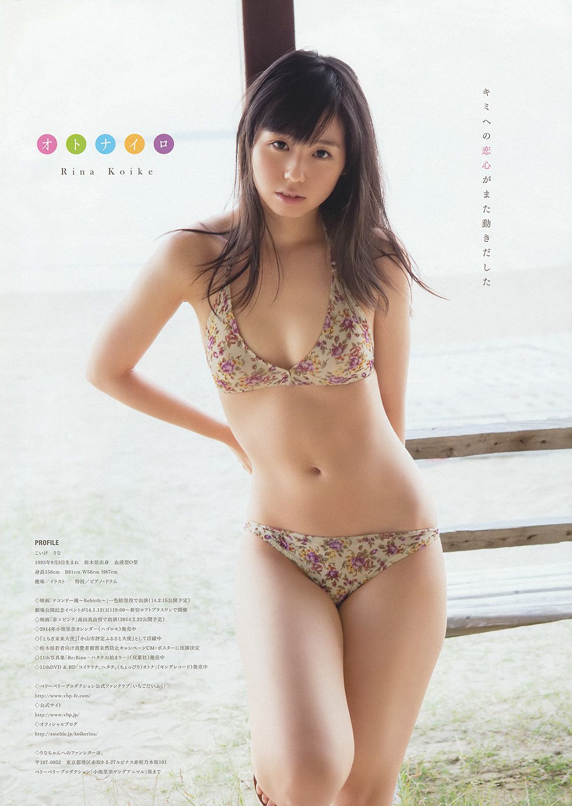 オトナイロ 小池里奈グラビア水着画像 3枚目