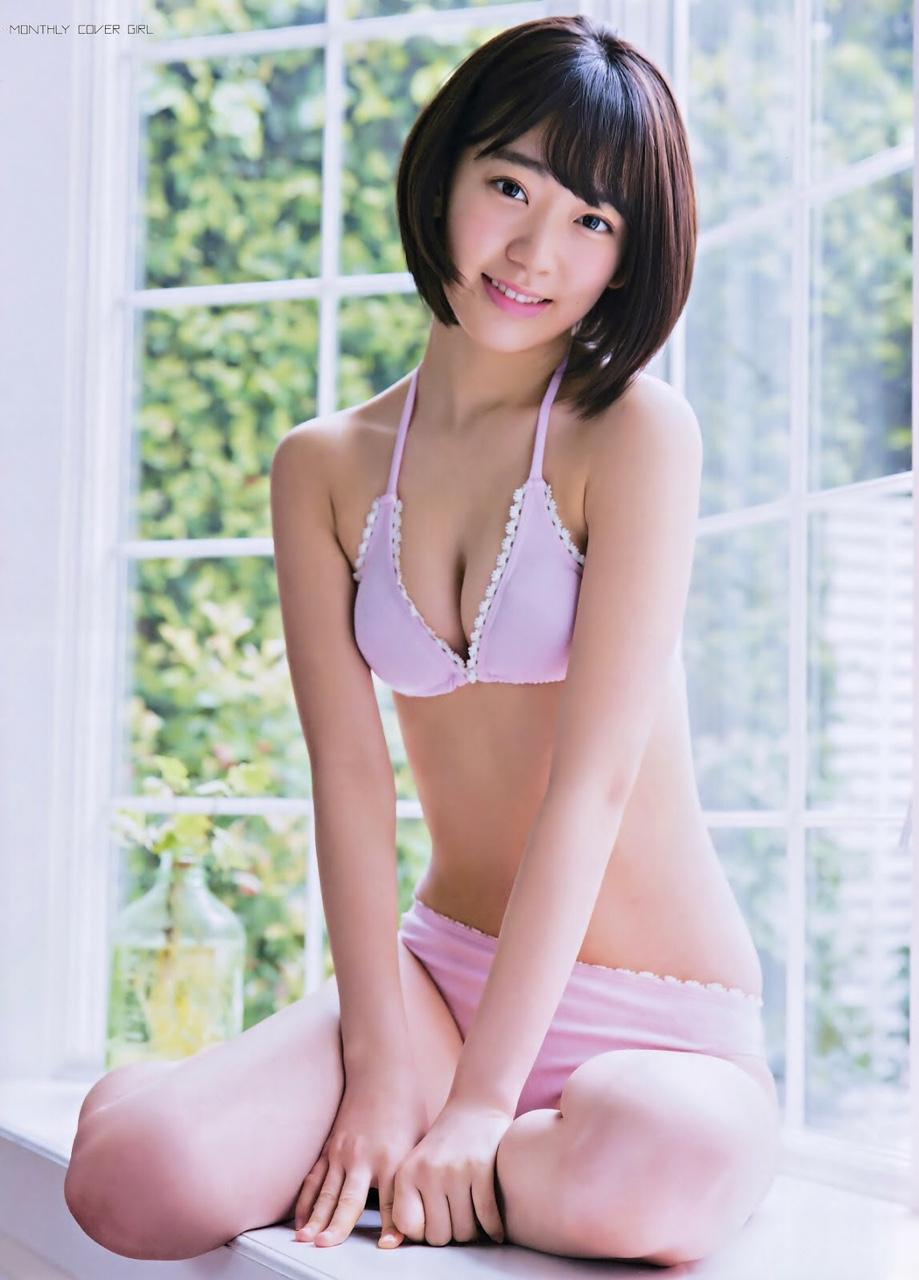 宮脇咲良 グラビア水着画像 48Gの次世代を担う HKT48大人モードに突入して 10枚目