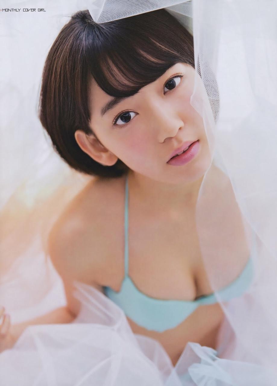 宮脇咲良 グラビア水着画像 48Gの次世代を担う HKT48大人モードに突入して 13枚目