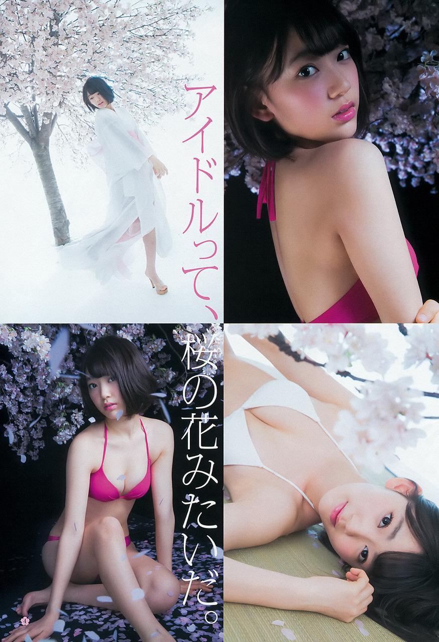 宮脇咲良 グラビア水着画像 48Gの次世代を担う HKT48大人モードに突入して 19枚目