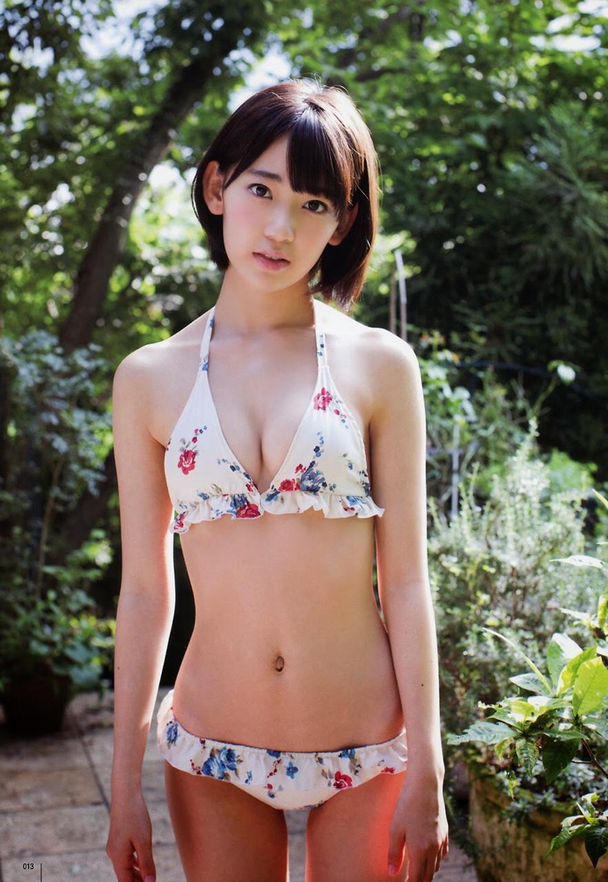 宮脇咲良 グラビア水着画像 48Gの次世代を担う HKT48大人モードに突入して 25枚目