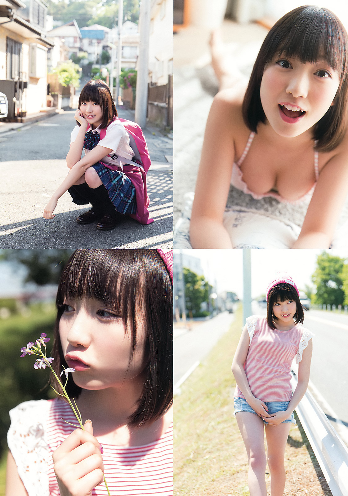 谷口愛理 京佳 美少女&制服&フレッシュビキニ2015年 4枚目