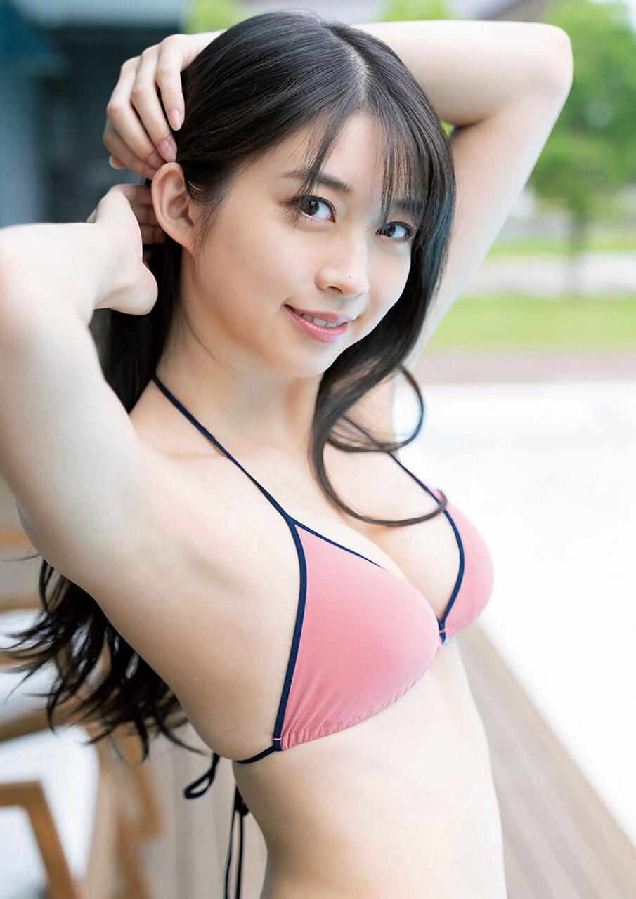 「立つだけで 絵になる17歳」牧野真莉愛 グラビア水着画像 モーニング娘。 3枚目