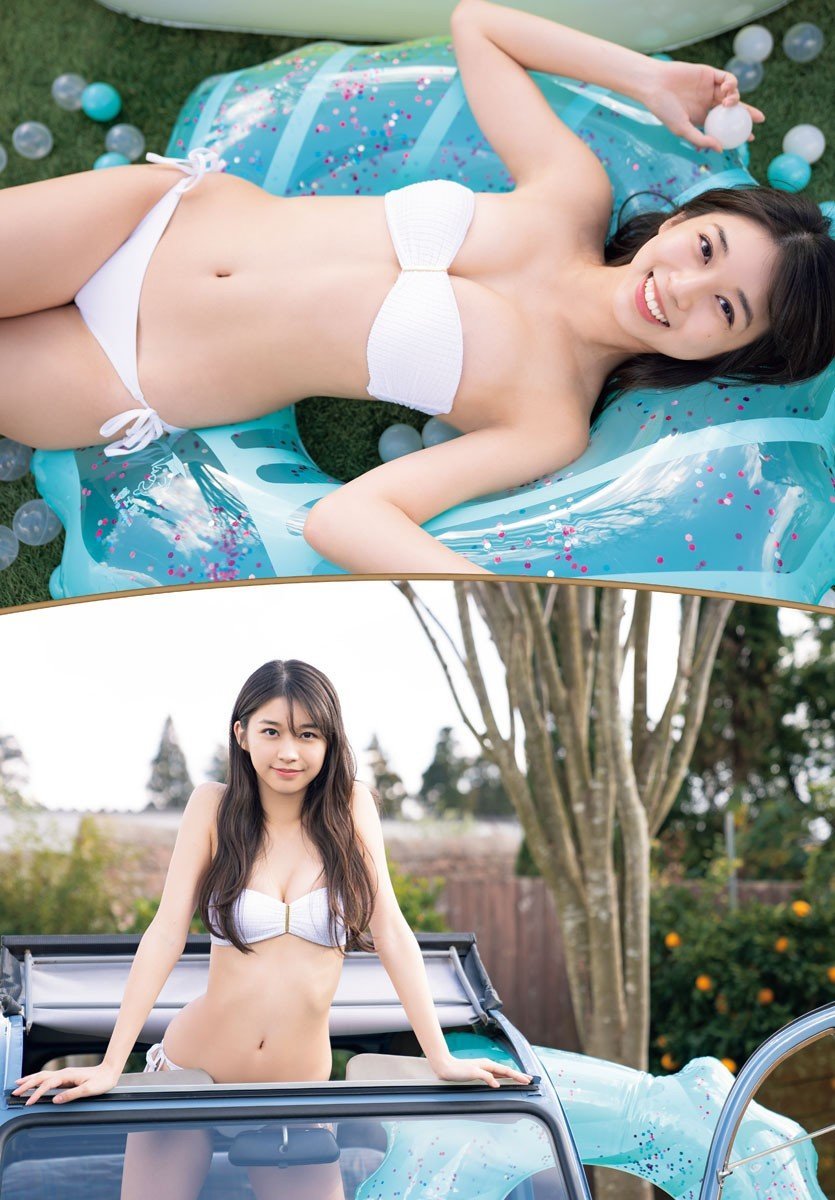 「立つだけで 絵になる17歳」牧野真莉愛 グラビア水着画像 モーニング娘。 25枚目