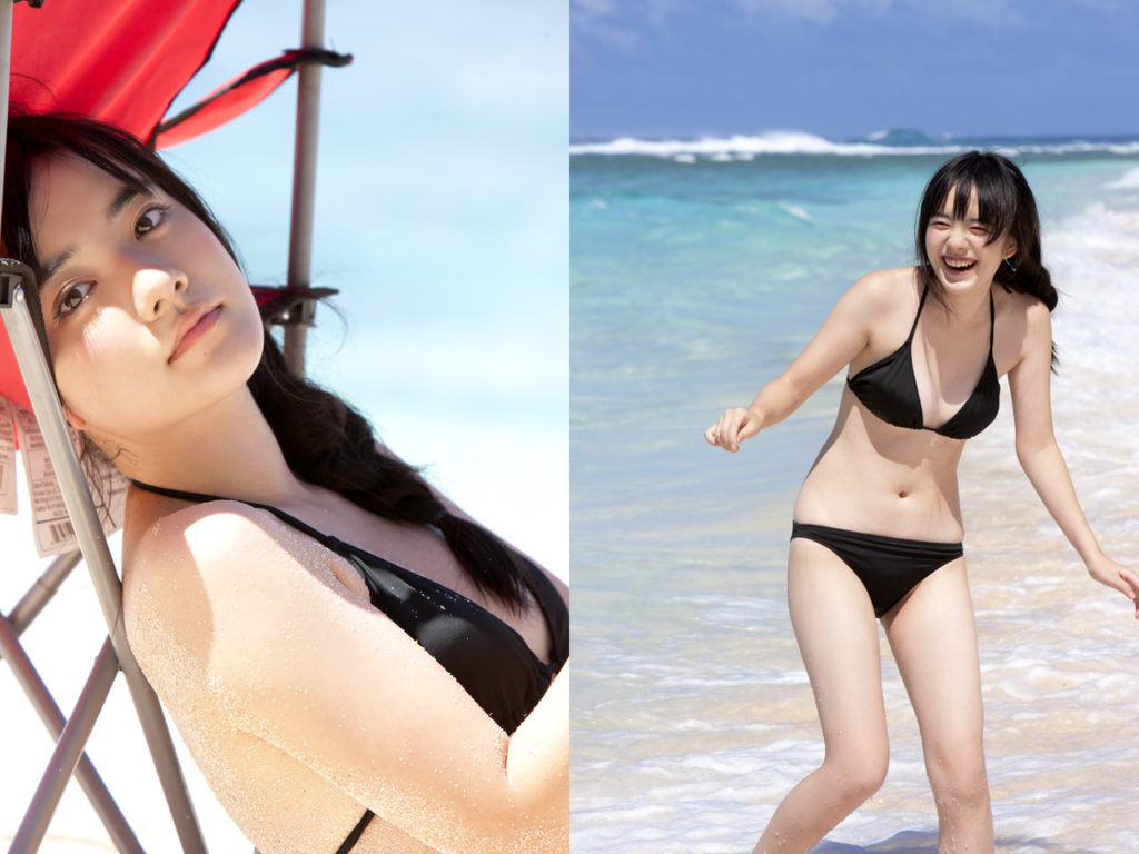 小島藤子 朝ドラ出演女優のグラビア水着画像 8枚目