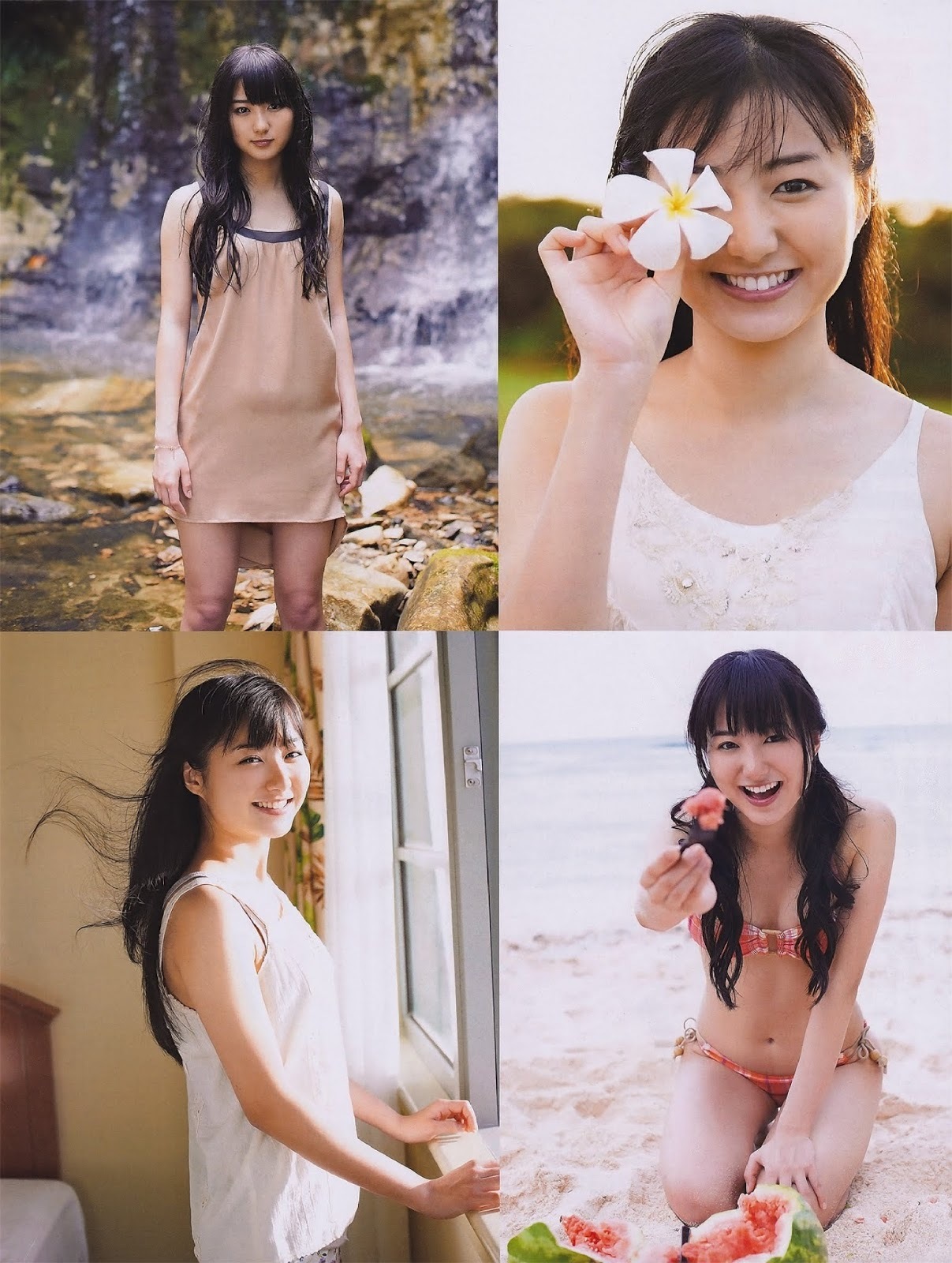 高田里穂 グラビア水着画像① 15枚目