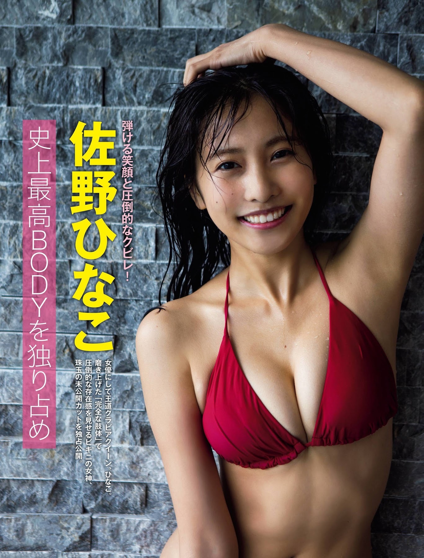 佐野ひなこ グラビア水着画像② 21枚目