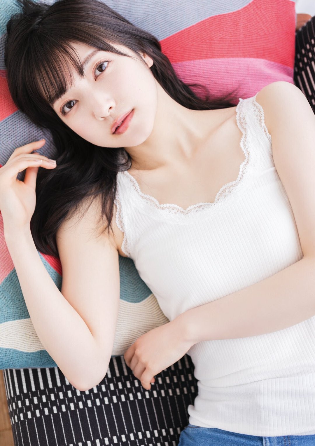 大園玲(櫻坂46)最新グラビア含む水着画像 21枚目