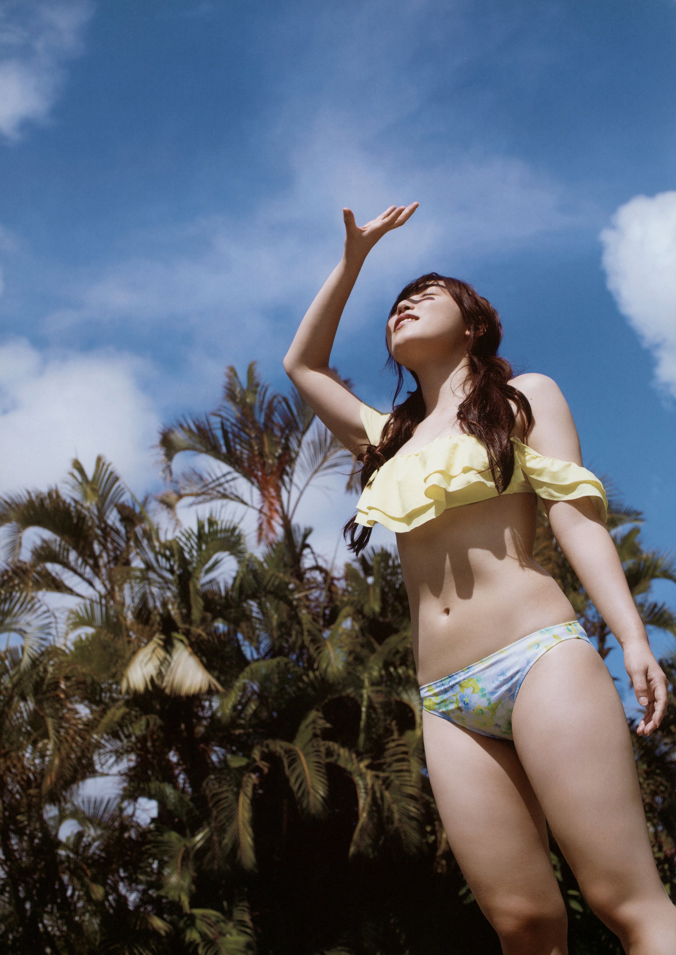 譜久村聖(モーニング娘)グラビア水着画像③ 5枚目