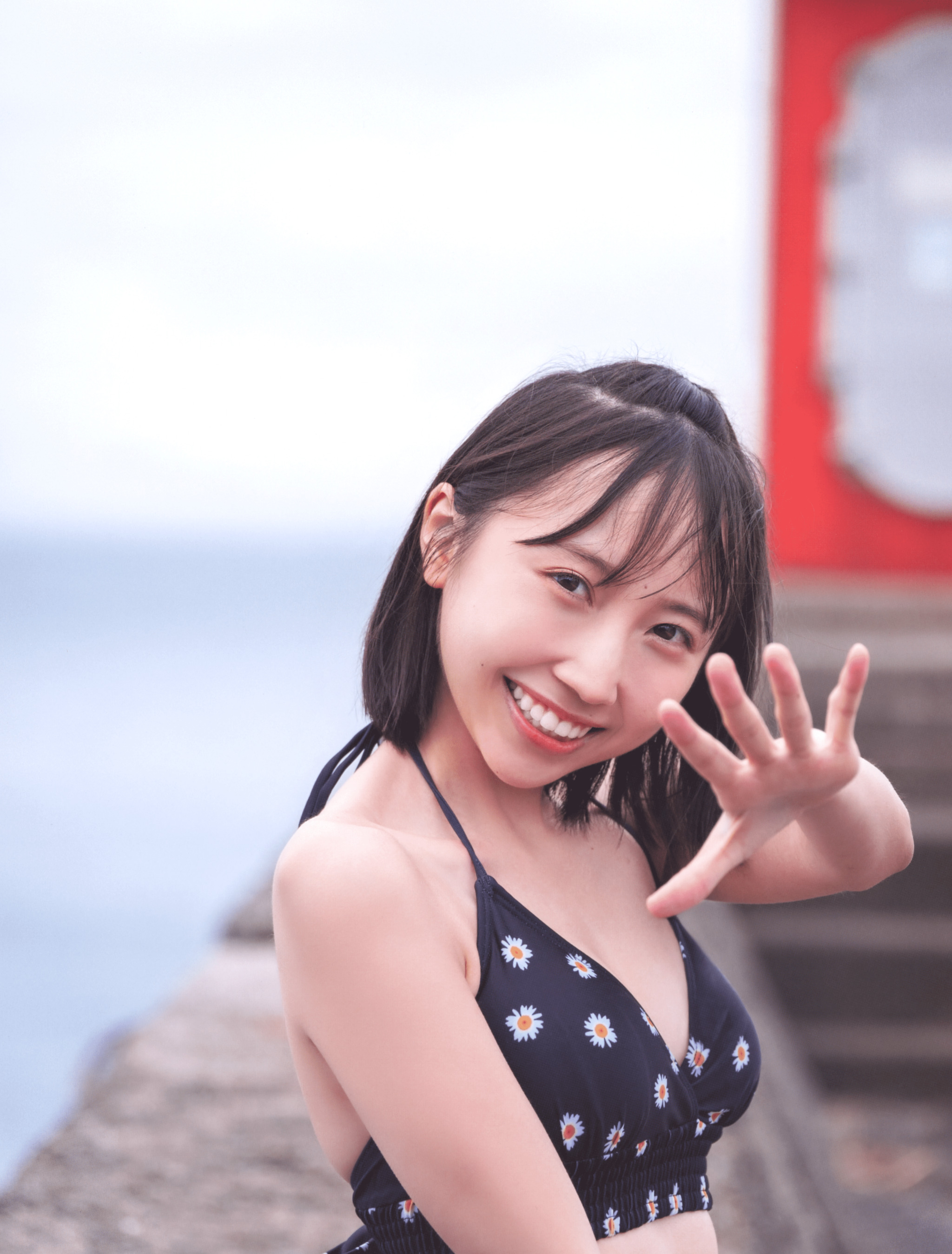 薮下楓(STU48)最新グラビア含む水着画像 6枚目
