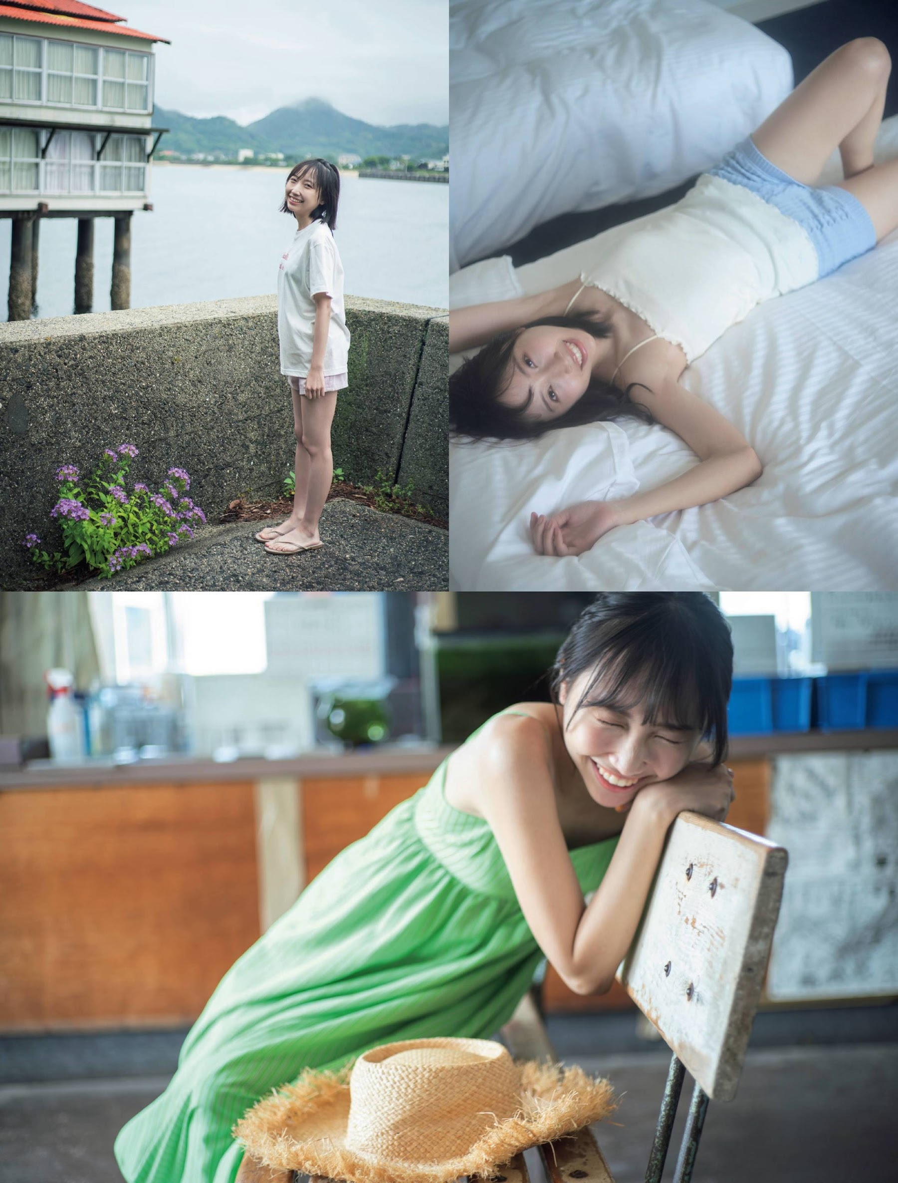 薮下楓(STU48)最新グラビア含む水着画像 16枚目