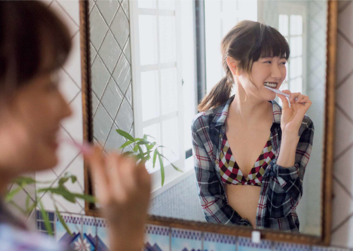 西潟茉莉奈(NGT48)最新グラビア水着画像 16枚目