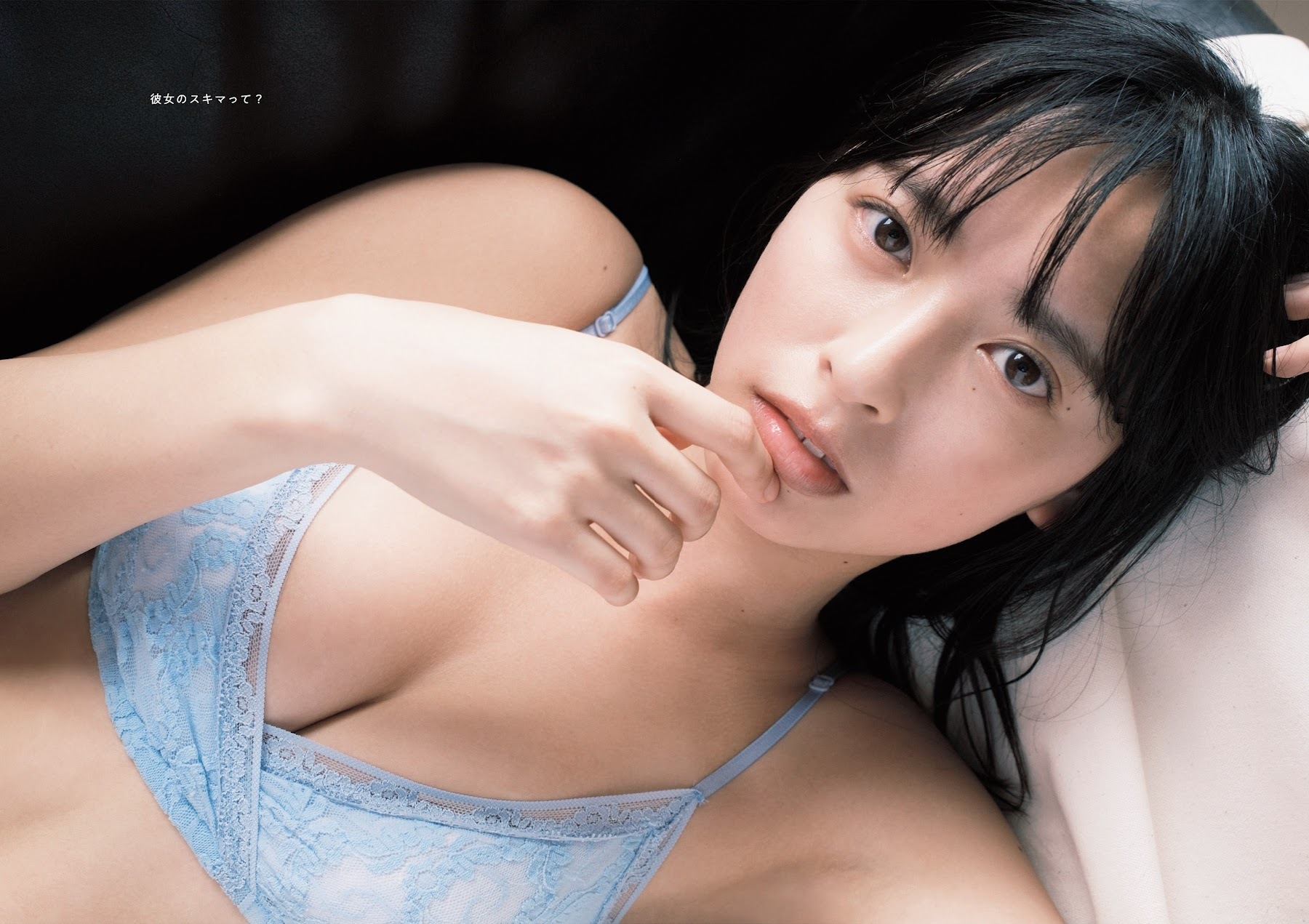 大槻りこ 水着ビキニグラビア彼女のスキマに 入ってみたい。 2021 2枚目