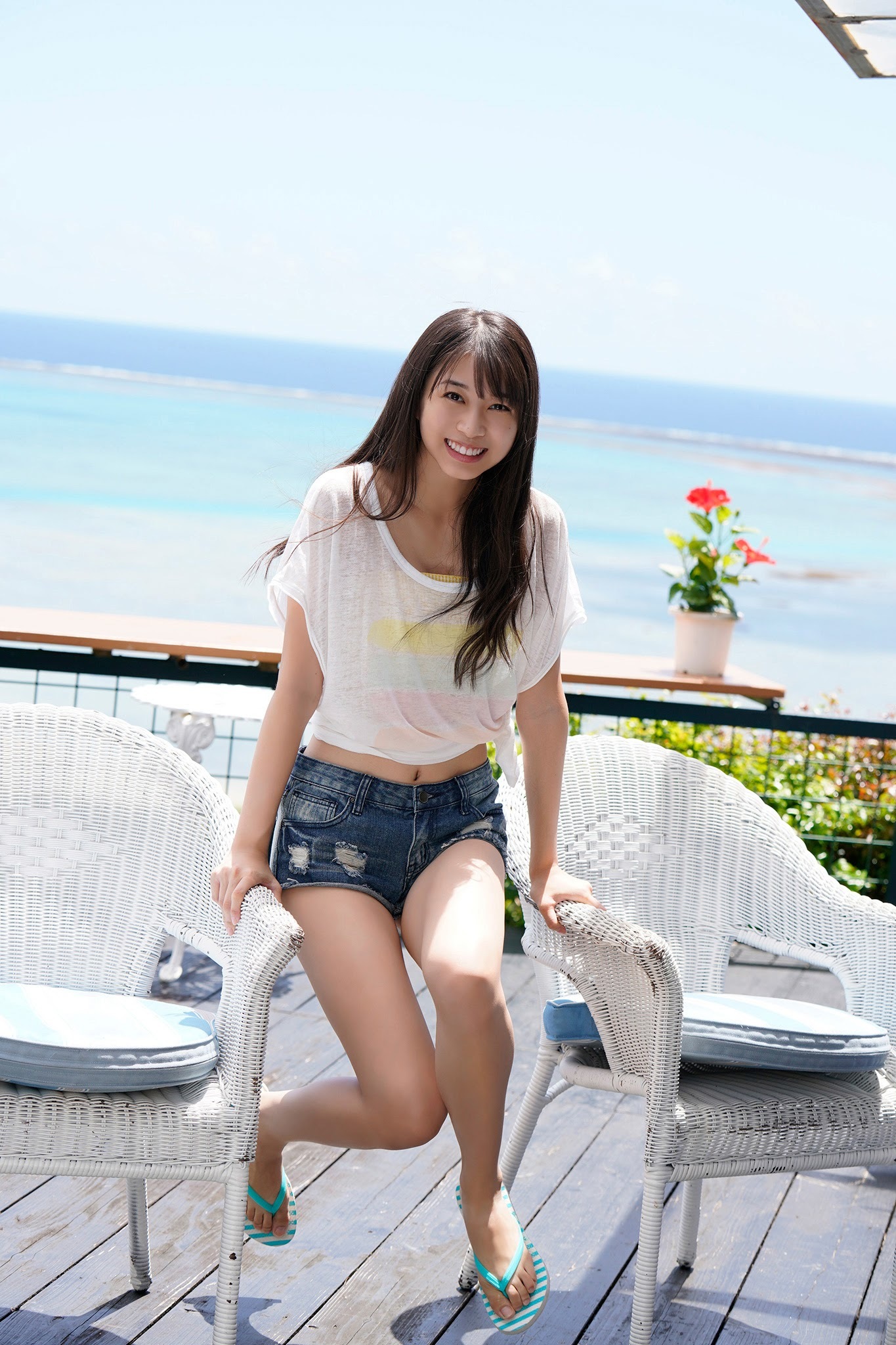 牧野真莉愛 水着ビキニグラビア 奇跡の楽園ボデイ降臨 2021 16枚目