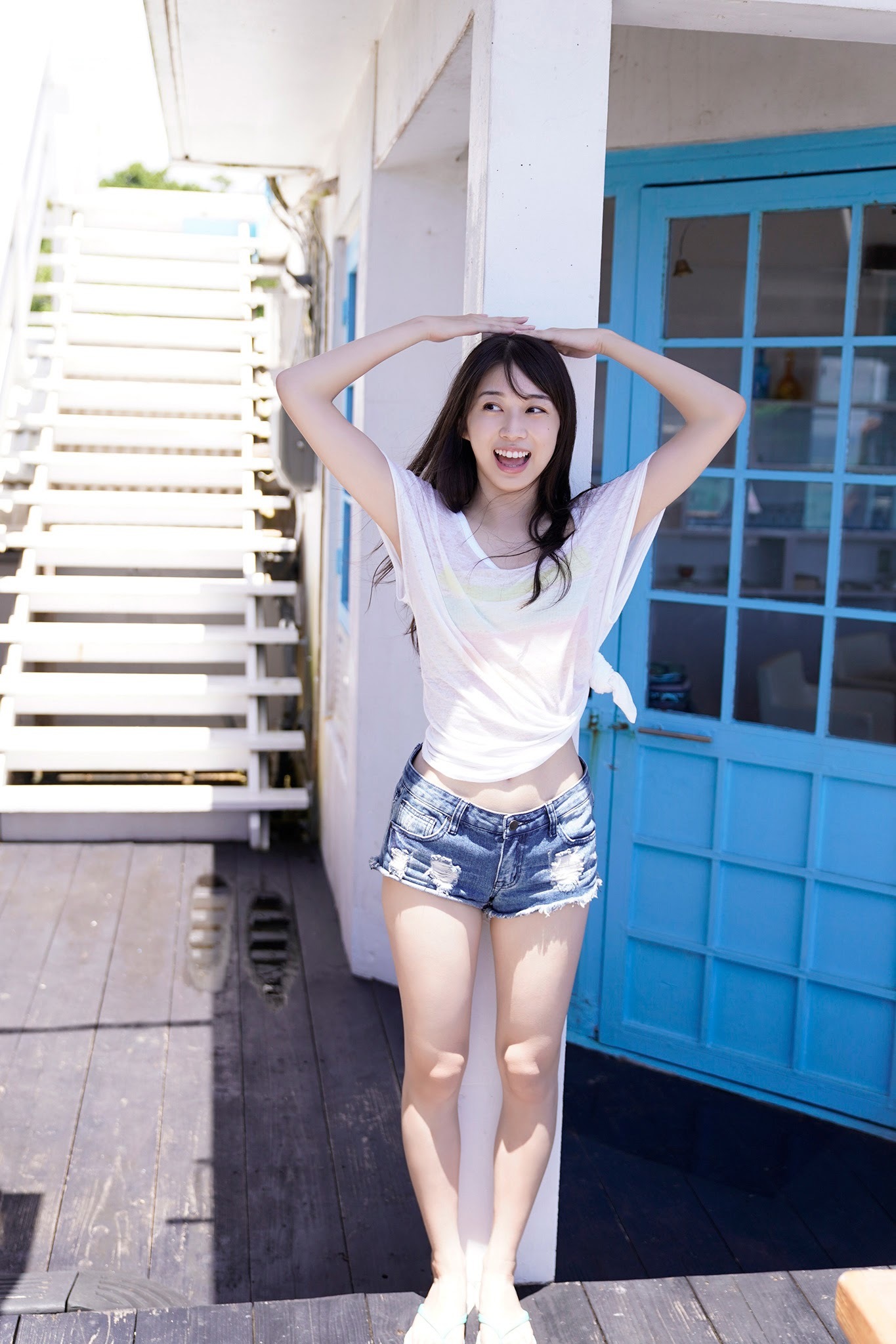 牧野真莉愛 水着ビキニグラビア 奇跡の楽園ボデイ降臨 2021 21枚目