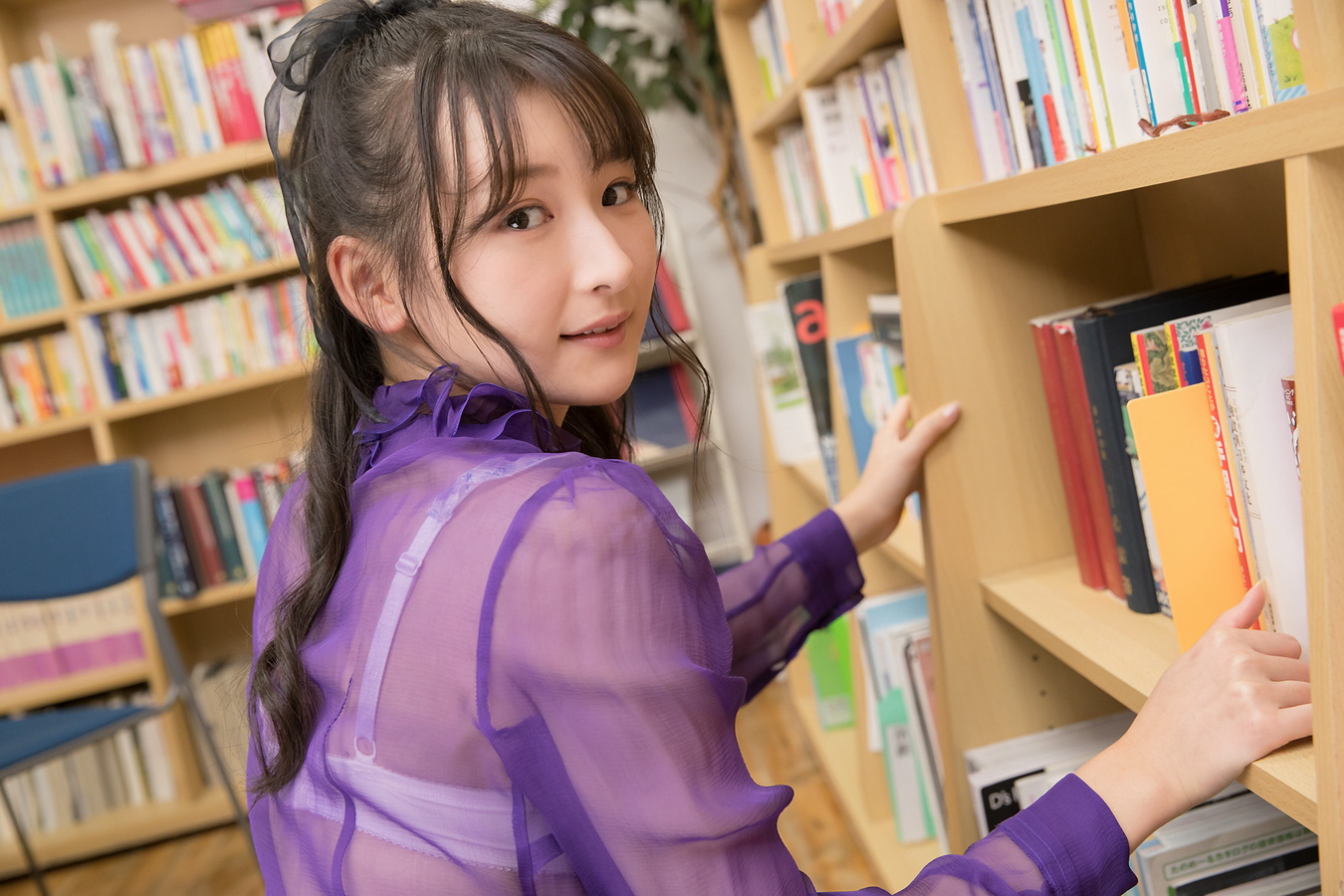近藤あさみ - 現女子 Limited Gallery 『シースルー学園 vol.3』 (※Part.22)  30枚目