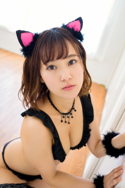 西原愛夏 - グラビア学園 西原愛夏 【猫耳】やわらかFカップ  19枚目