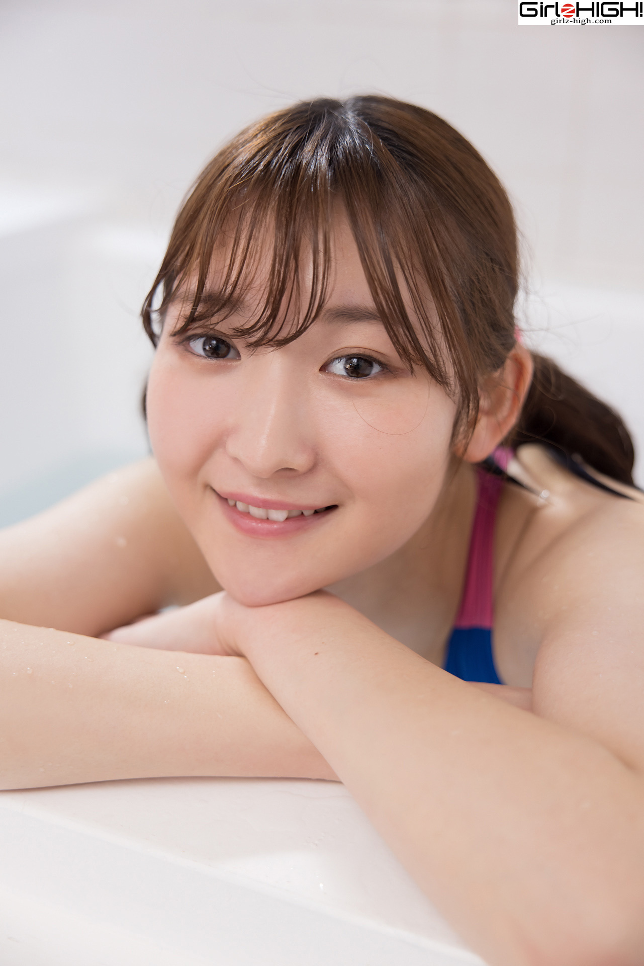 近藤あさみ 競泳水着 青 ブルー シャワー バスルーム お風呂 アリーナ arena 24枚目