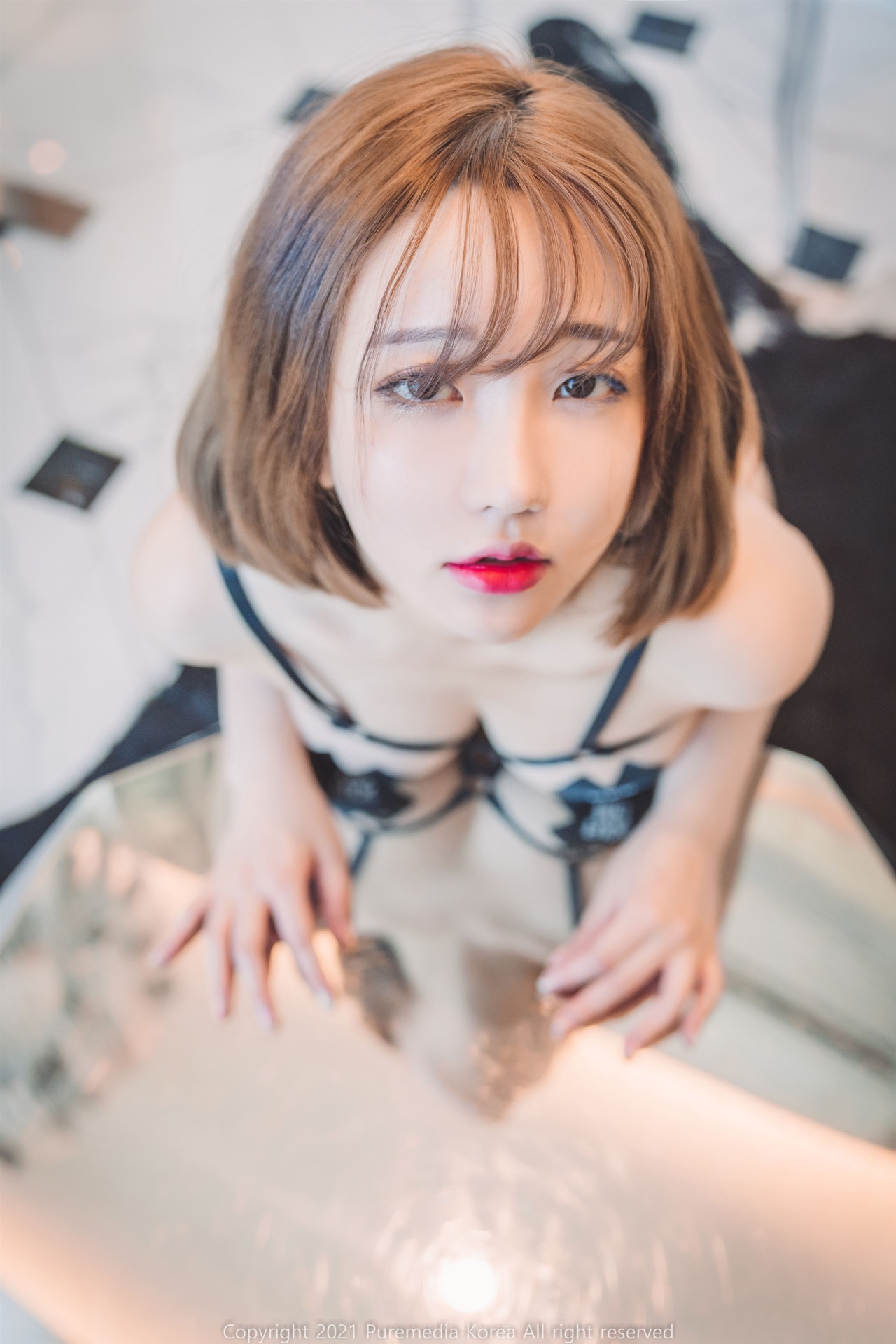 ブラックテープ水着ビキニ 極限露出 Son Yeeun 손예은 13枚目