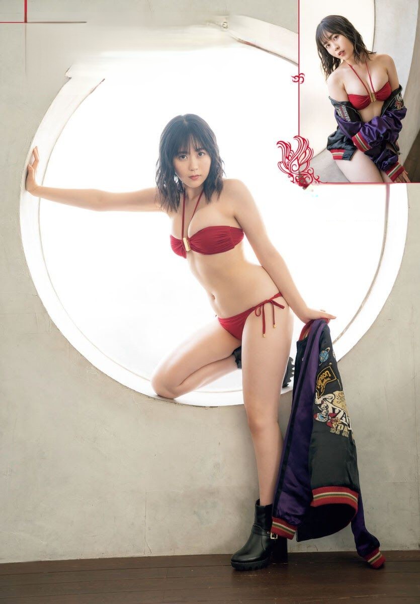 夜道雪 コラボ水着グラビア!!1st写真集「ひめごと」発売記念!!!! 「クローズ」「WORST」2021 6枚目