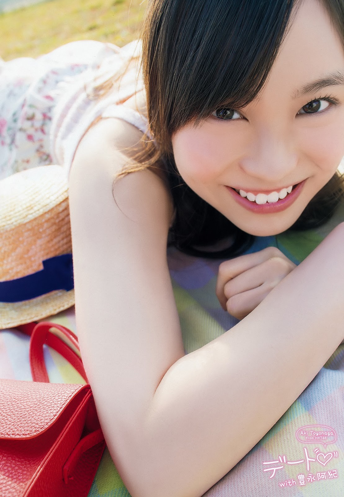 豊永阿紀(HKT48)最新グラビア水着画像 11枚目
