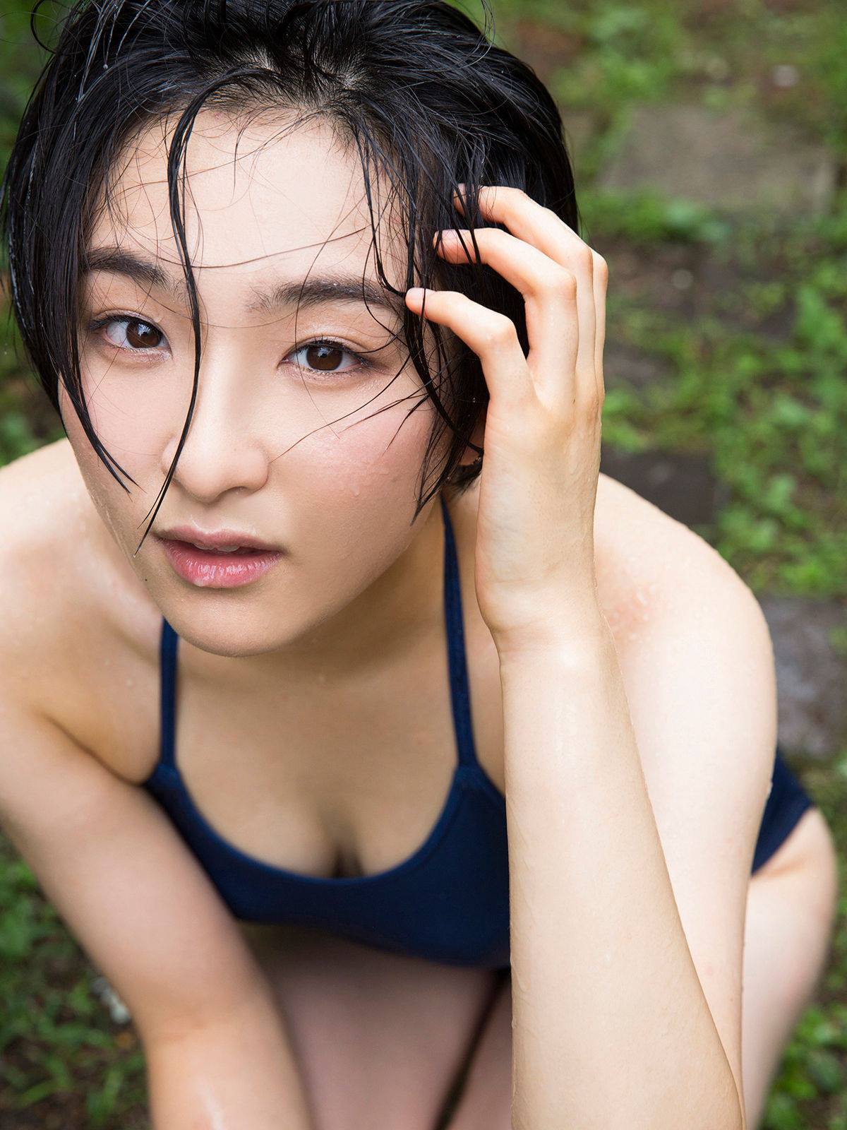 早乙女ゆう水着グラビア 清純派が魅せるちょっとセクシーな一面 2021 26枚目