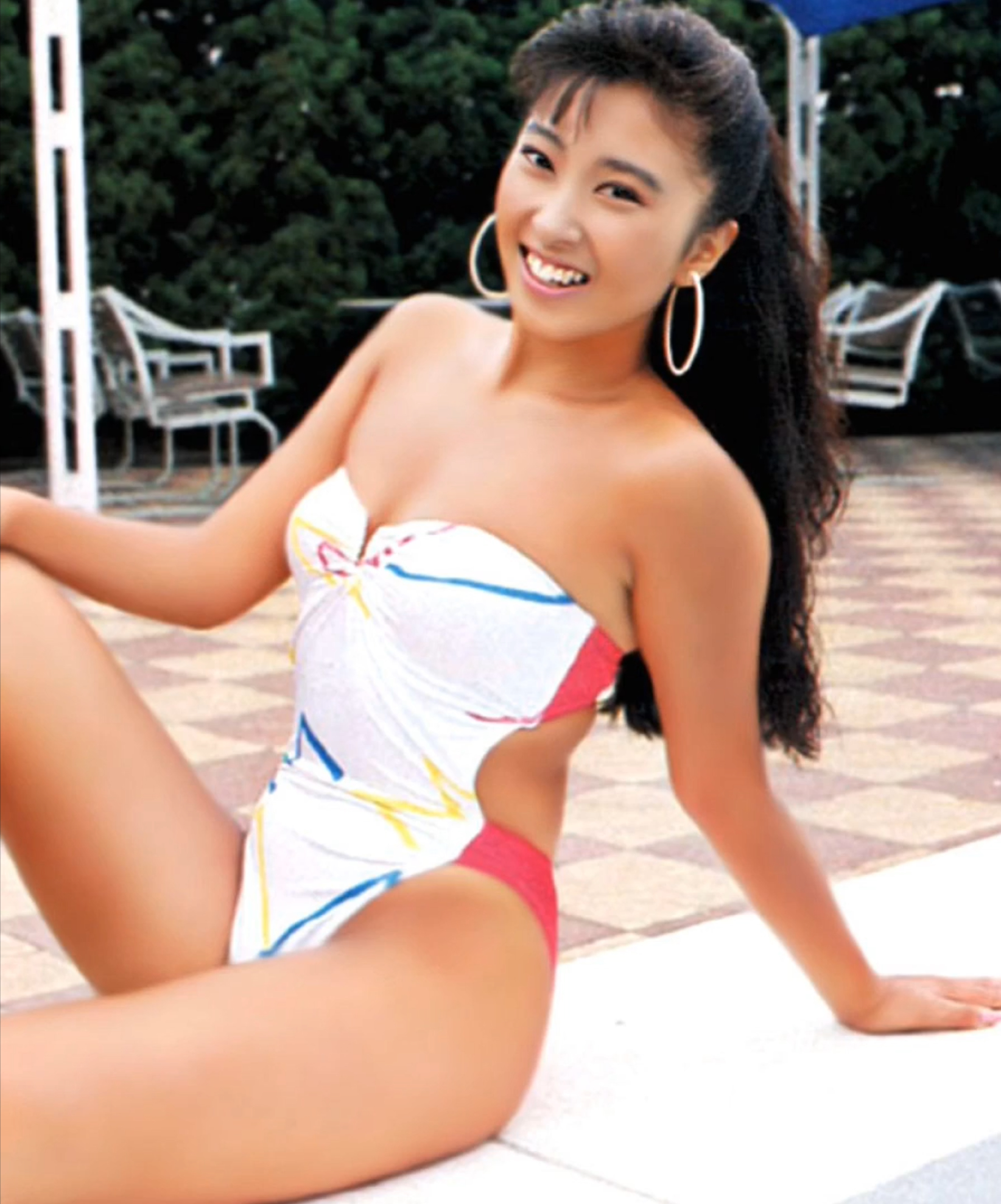 河口りか 水着グラビア ハイレグガール 5枚目
