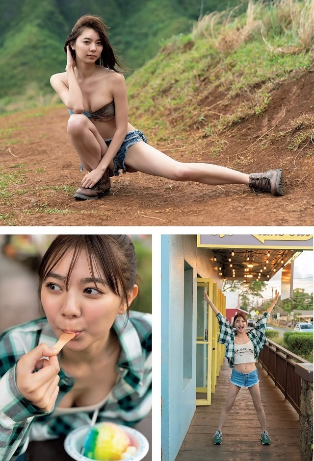 川津明日香 水着グラビア元セブンティーンモデルで 現在は女優としても活躍中。 7枚目