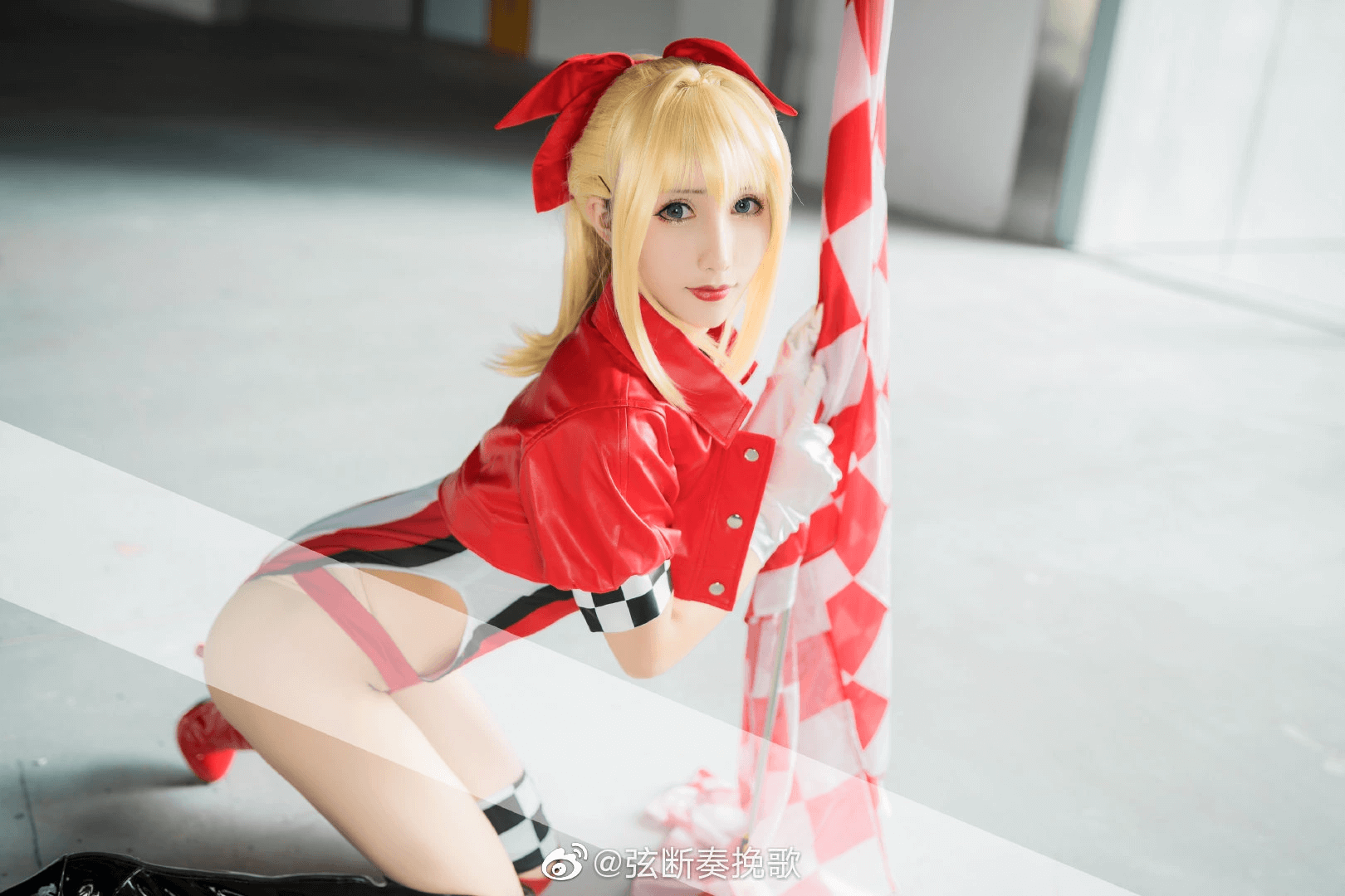 レオタード水着 レースクイーン Fate/Grand Order /ネロ・クラウディウス セクシーコスプレ 雅祈 尼禄机车 7枚目