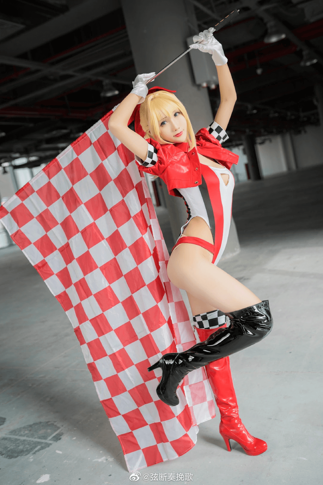 レオタード水着 レースクイーン Fate/Grand Order /ネロ・クラウディウス セクシーコスプレ 雅祈 尼禄机车 17枚目