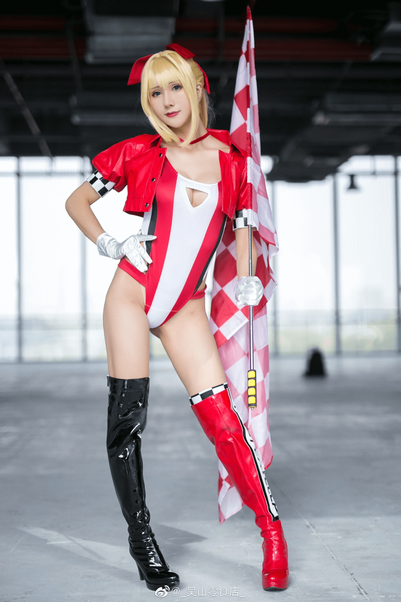 レオタード水着 レースクイーン Fate/Grand Order /ネロ・クラウディウス セクシーコスプレ 雅祈 尼禄机车 21枚目