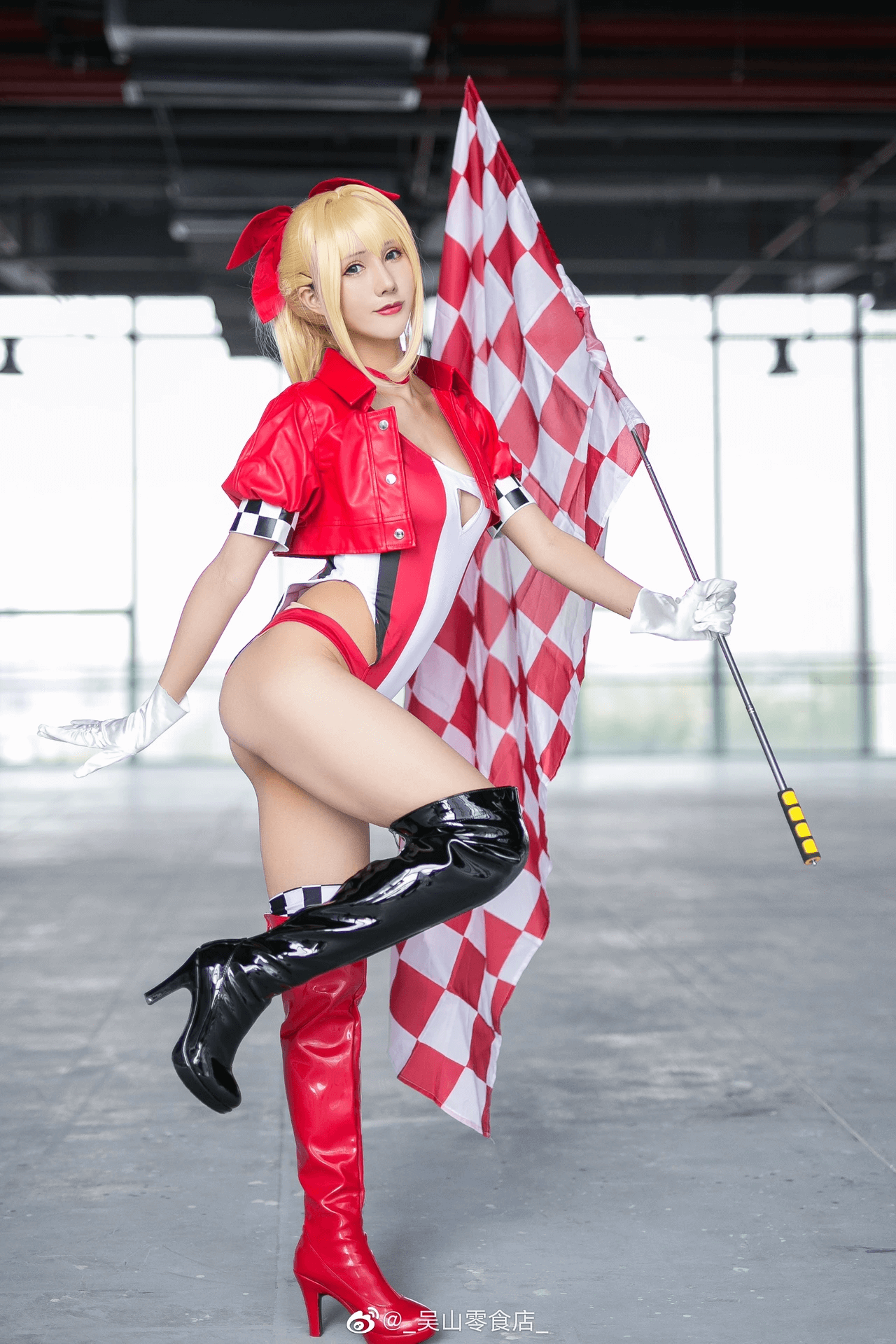 レオタード水着 レースクイーン Fate/Grand Order /ネロ・クラウディウス セクシーコスプレ 雅祈 尼禄机车 27枚目