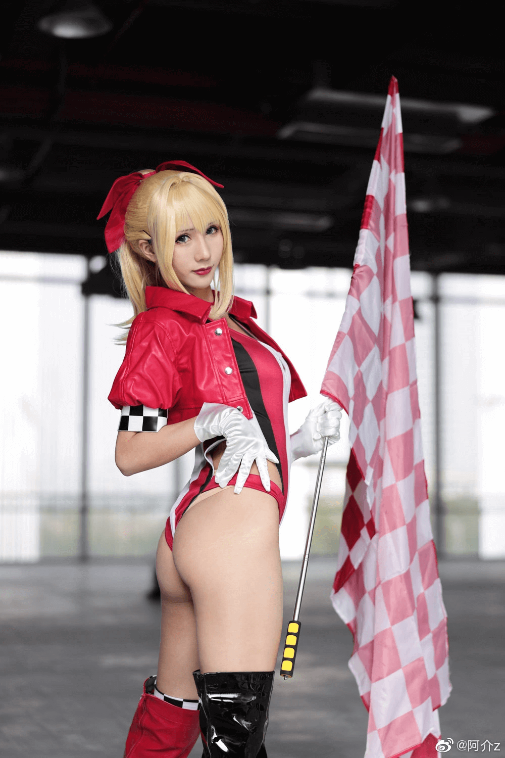 レオタード水着 レースクイーン Fate/Grand Order /ネロ・クラウディウス セクシーコスプレ 雅祈 尼禄机车 29枚目