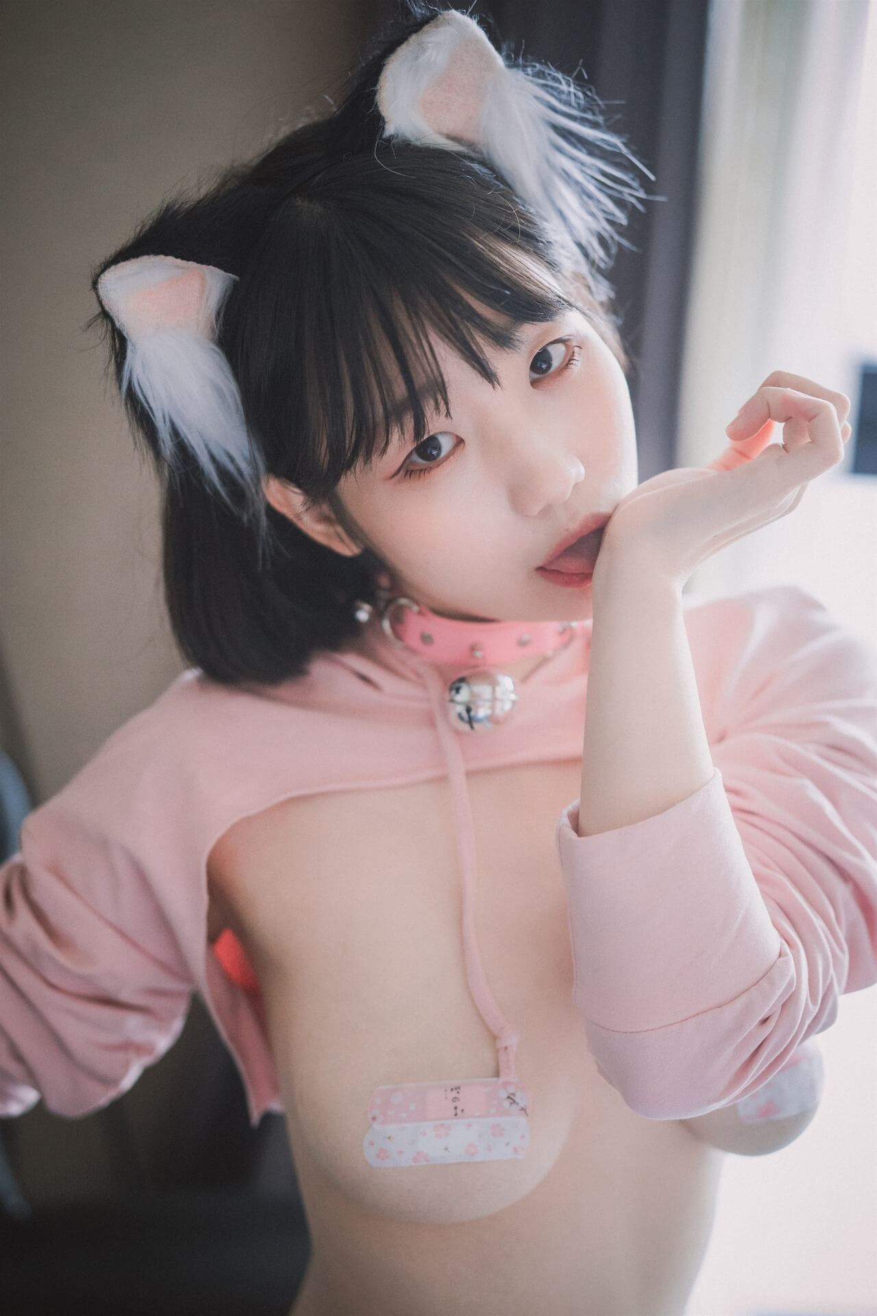 絆創膏ビキニ 水着パンツ ペットの女の子 Mimmi 밈미 9枚目
