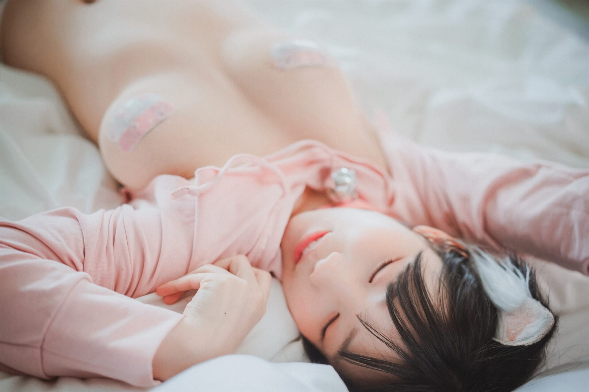 絆創膏ビキニ 水着パンツ ペットの女の子 Mimmi 밈미 25枚目