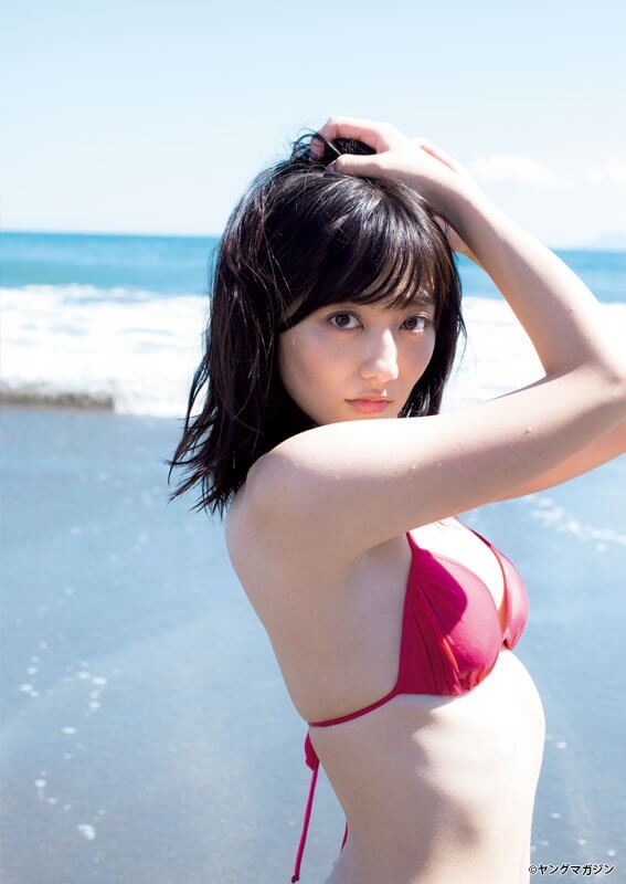 奥山かずさ 水着グラビア「ミス美しい20代コンテスト」で 注目を浴びた彼女。 4枚目