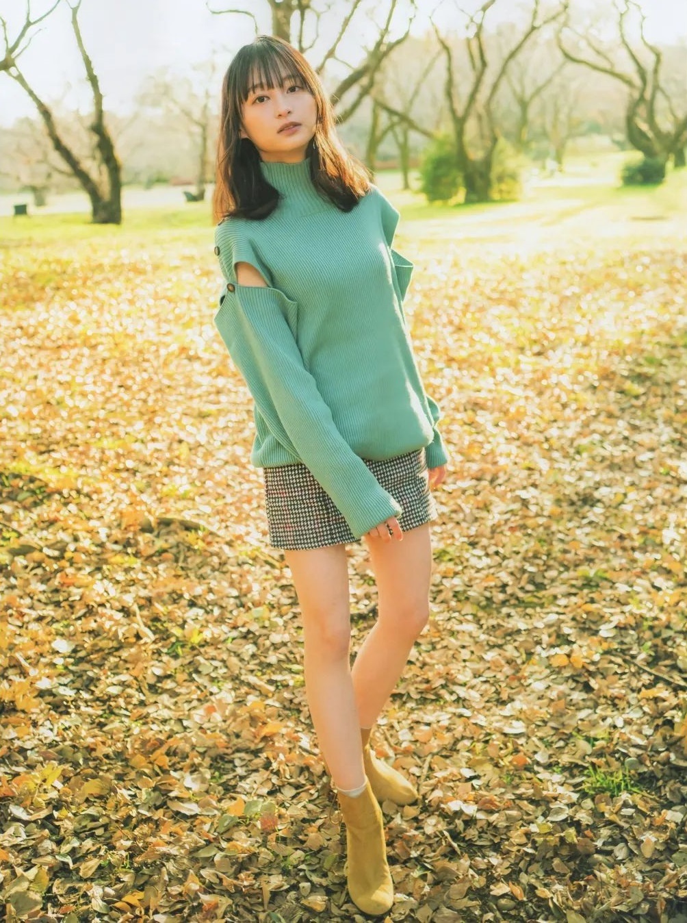 影山優佳(日向坂46)最新グラビア画像② 4枚目