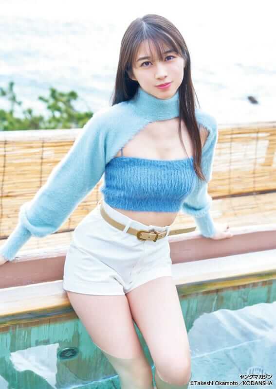 牧野真莉愛 水着グラビア モーニング娘。22 海 森川など大自然に艶肌とダンスで鍛え上げたしなやかな体 17枚目
