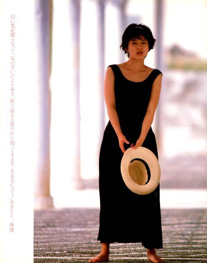 松本典子 10代最後の 水着グラビア セクシーグラビア 1987年 3枚目