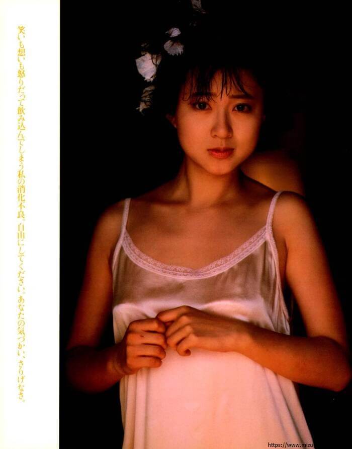 松本典子 10代最後の 水着グラビア セクシーグラビア 1987年 10枚目