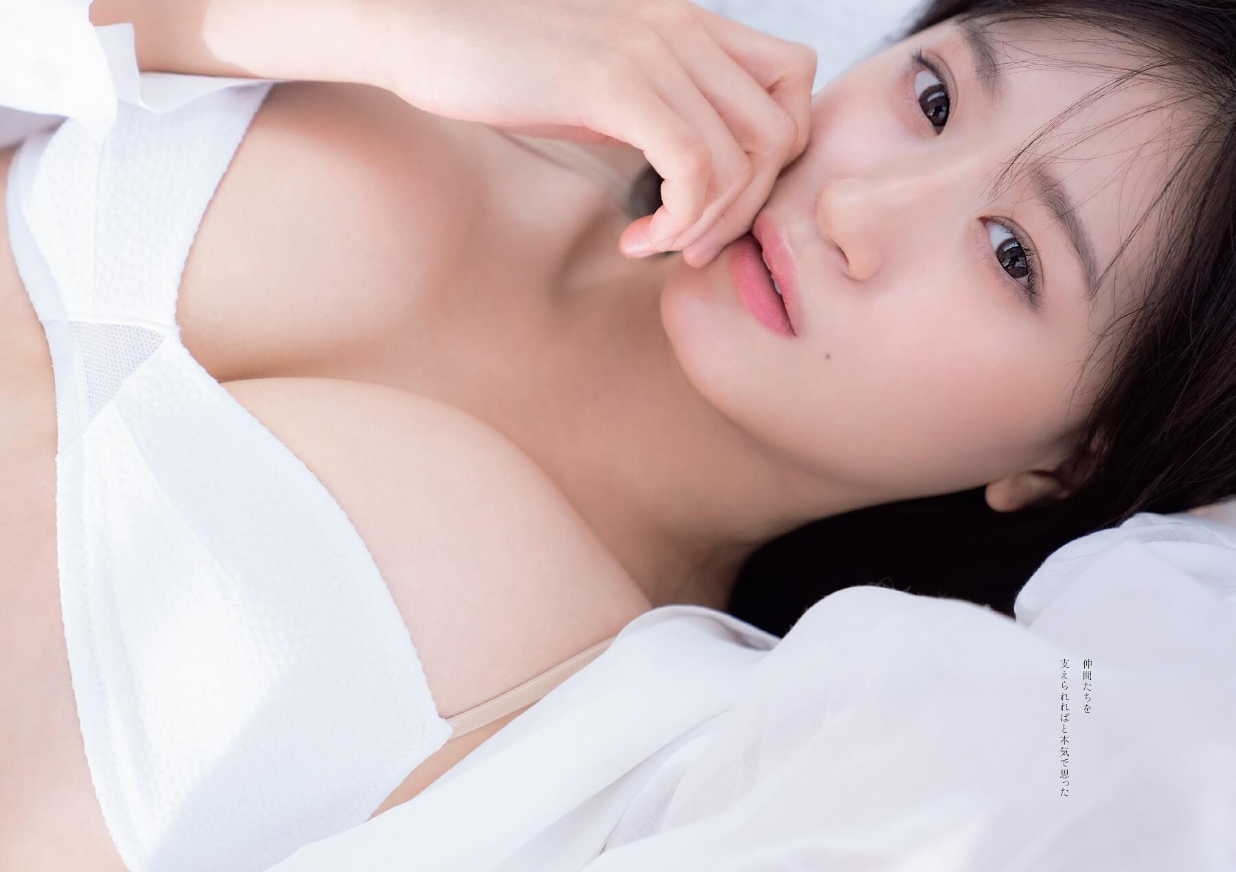 NMB48上西怜 水着グラビア 難波のグラビアエースがグループの顔に 6枚目