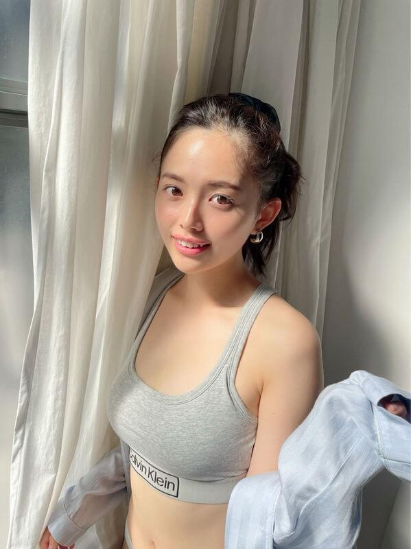 森日菜美 ランジェリーは「演歌を聴きながら 撮影しました」 8枚目