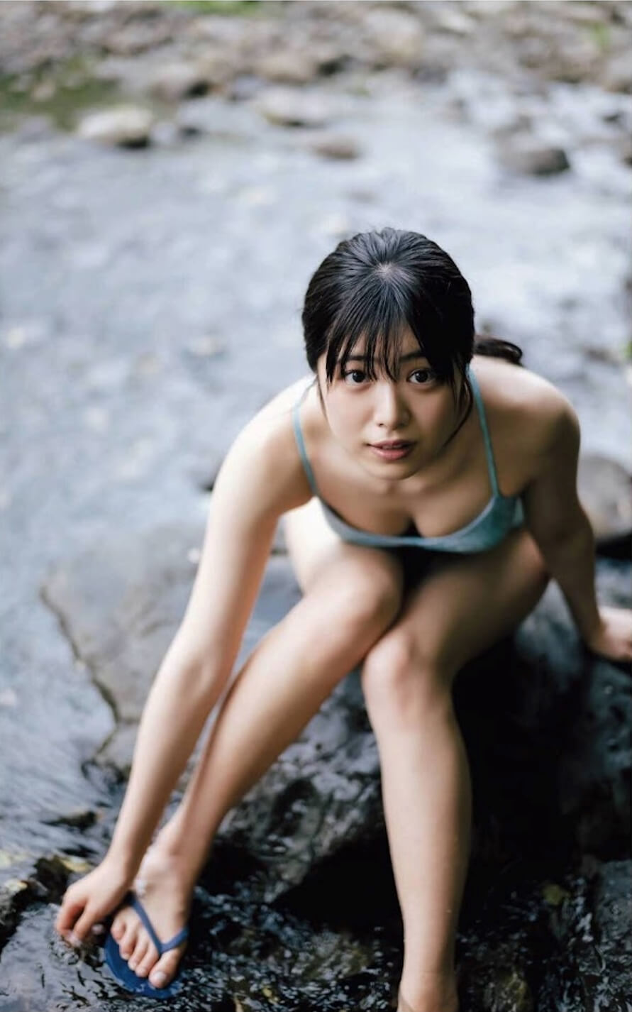吉田莉桜 水着ビキニグラビア夏恋サイダー 18枚目