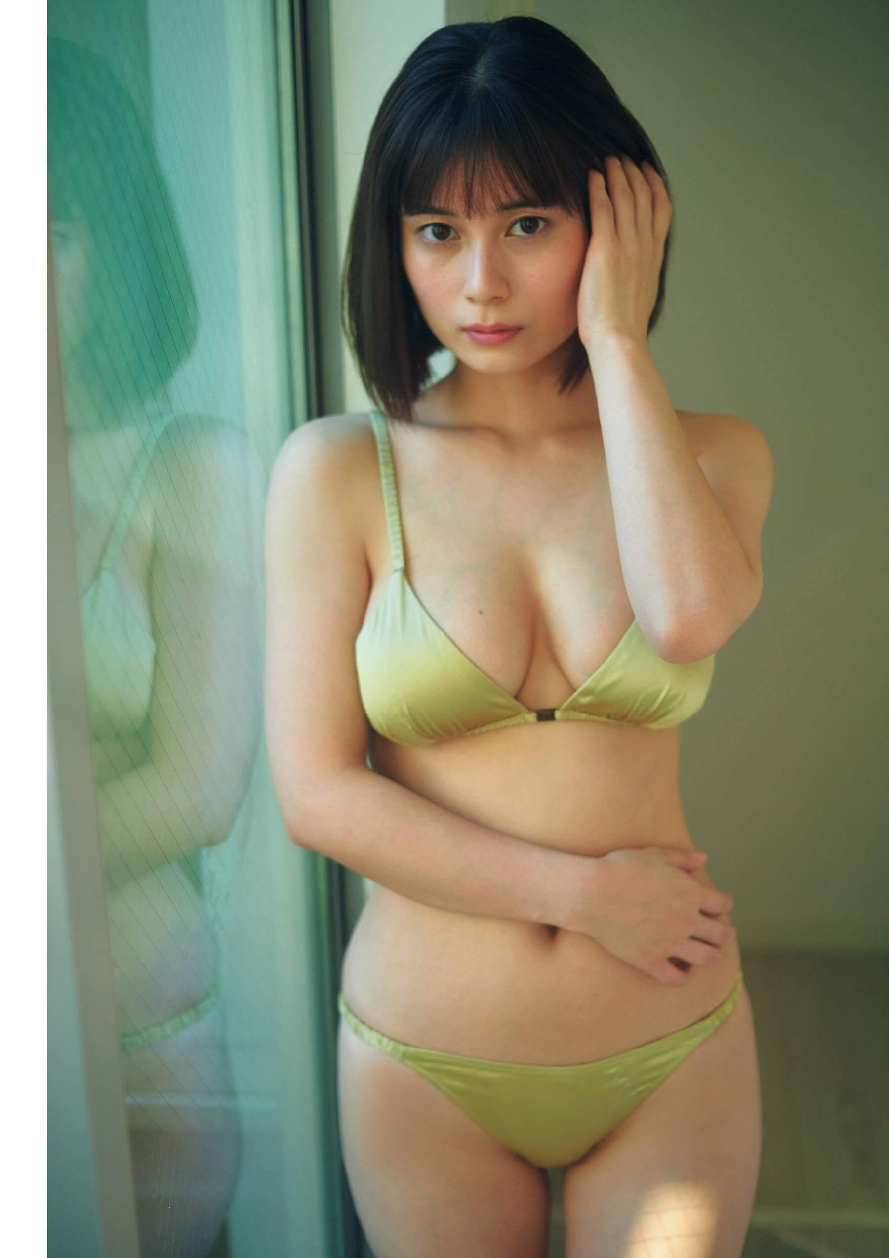 大久保桜子 水着ビキニグラビア サウナ行きませんか? 16枚目
