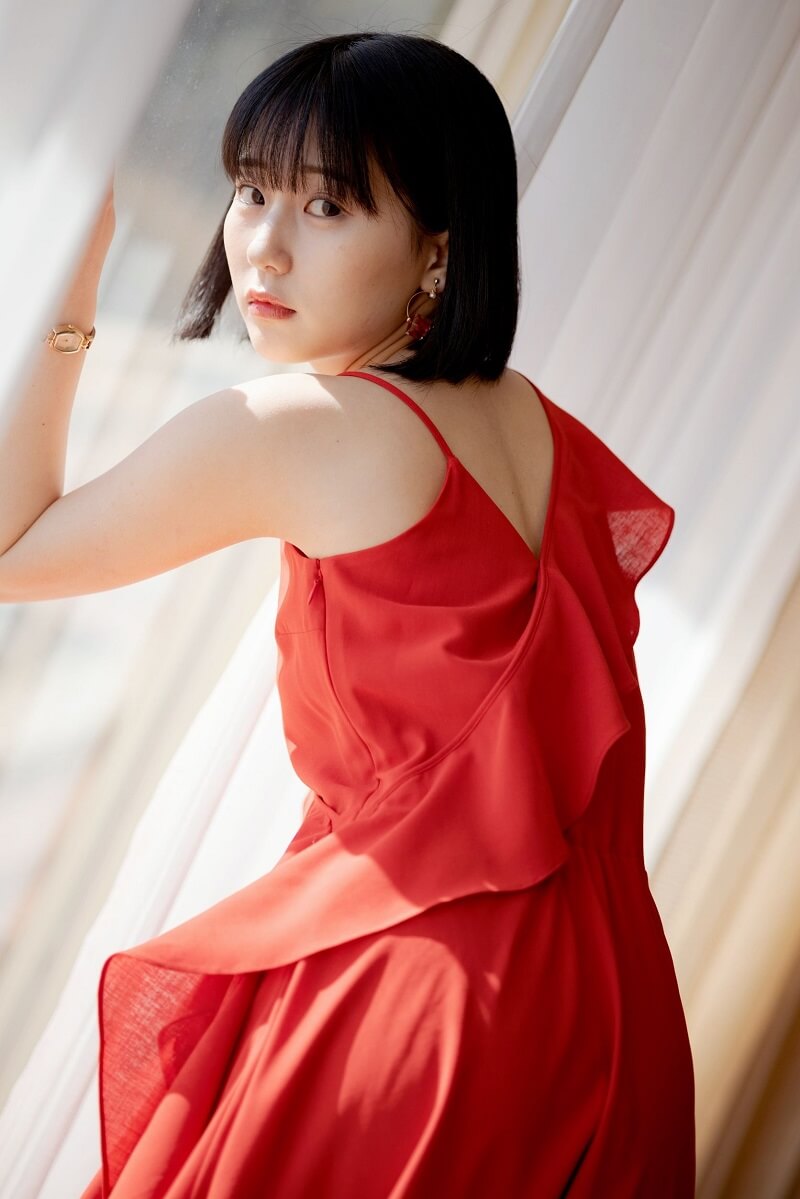 hkt48 田中美久 水着グラビア 「漫画から出てきたような存在感」 8枚目