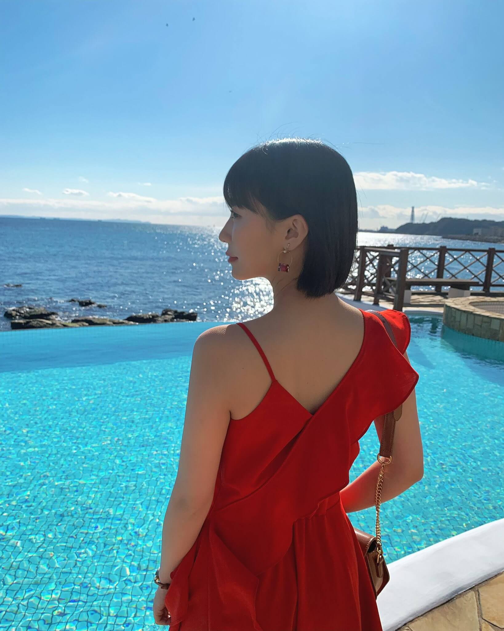 hkt48 田中美久 水着グラビア 「漫画から出てきたような存在感」 9枚目
